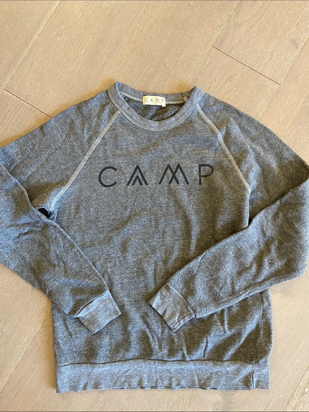 CAMP Women's Gray Logo Crewneck Sweatshirt